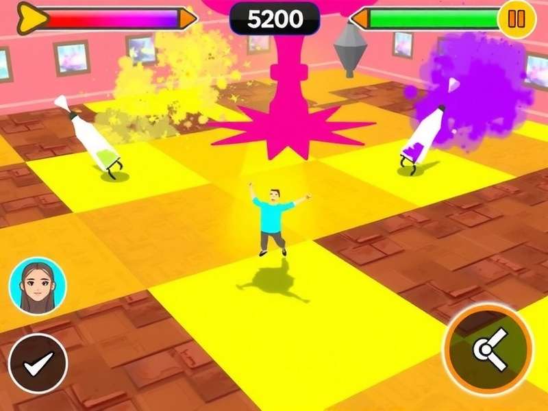 Festive Holi Colors Gameplay